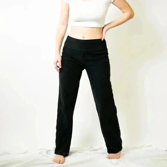 Vintage Y2K Low Rise Black Sweatpant Joggers by 32 Degrees Heat - Picture 3 of 8